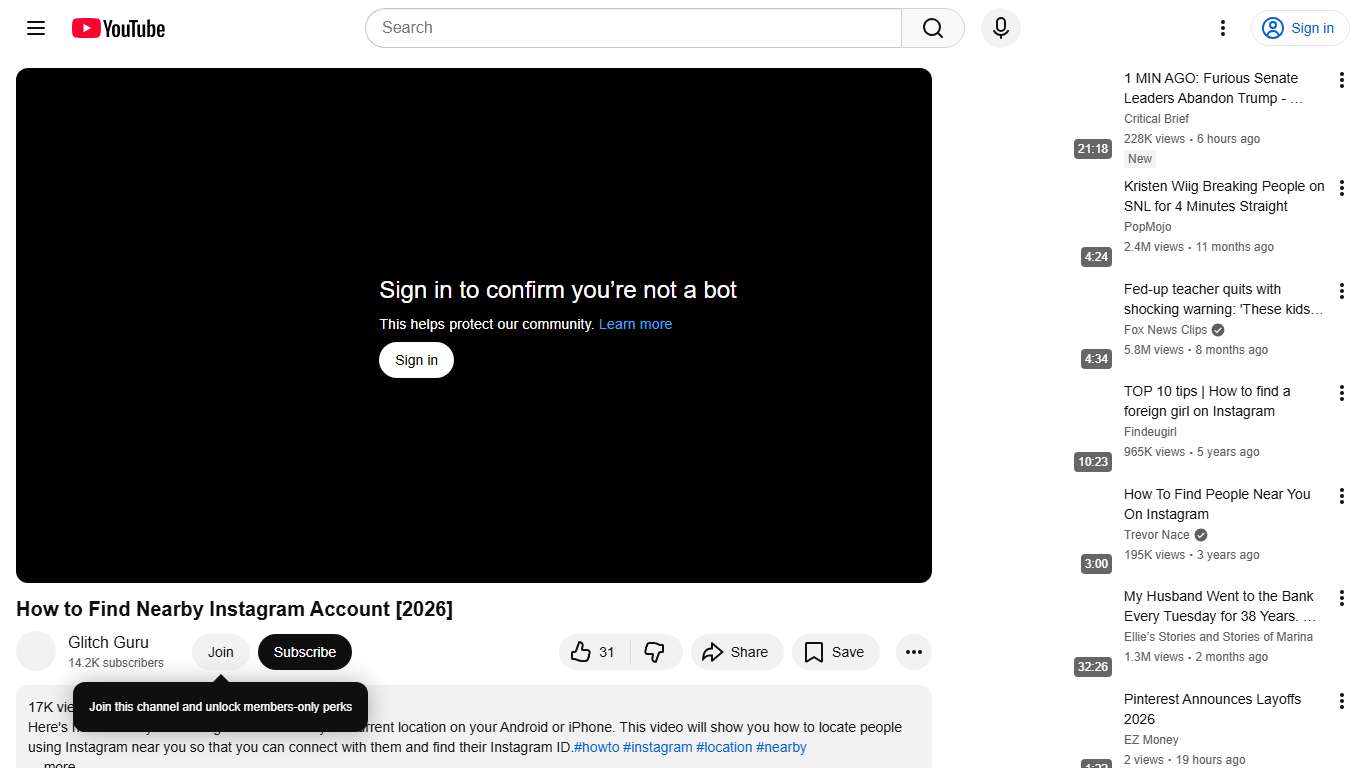 How to Find Nearby Instagram Account [2026] - YouTube